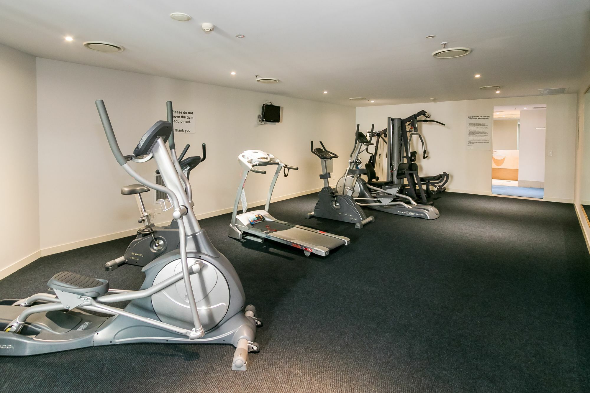 ハービー・ベイ グランド メルキュール アレグラ ハービー ベイアパートホテル エクステリア 写真 The gym at the hotel