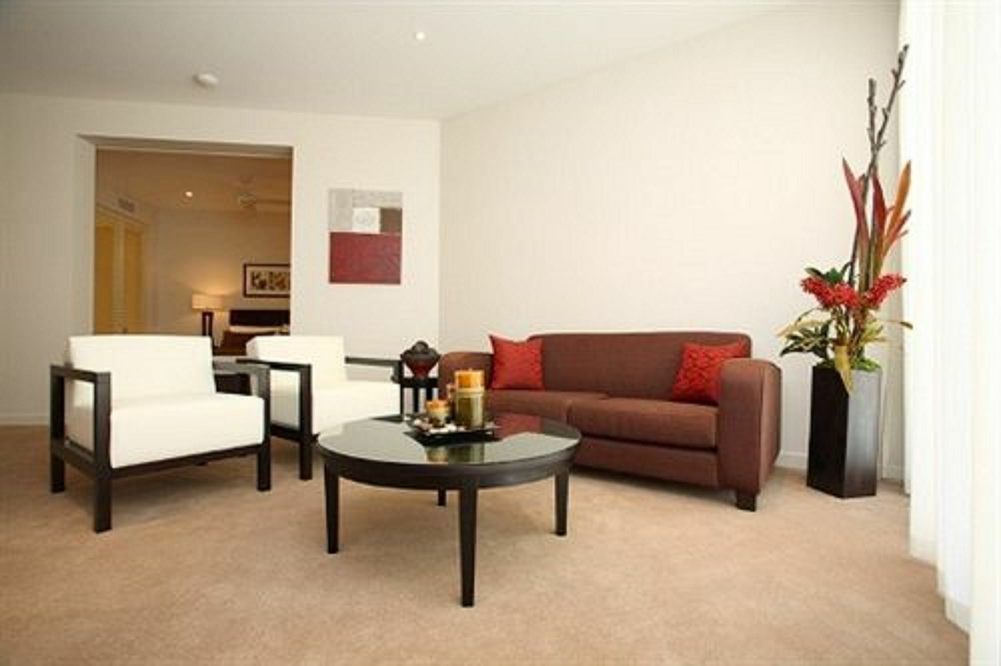 ハービー・ベイ グランド メルキュール アレグラ ハービー ベイアパートホテル エクステリア 写真 A living room with carpet